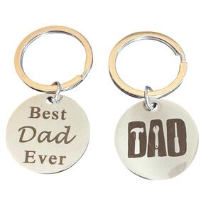 Best Dad Ever & Tools Key Ring